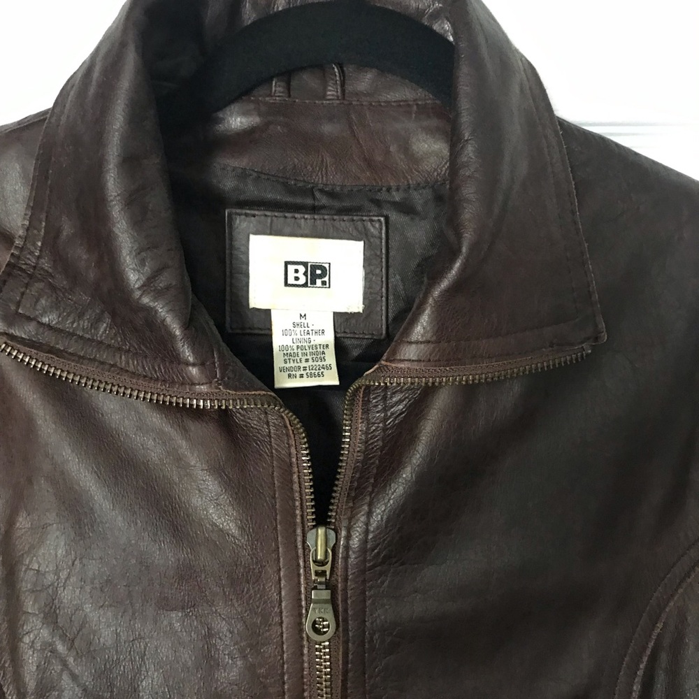 Leather jacket